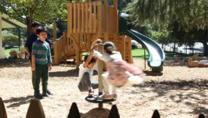 waldorf first graders at play