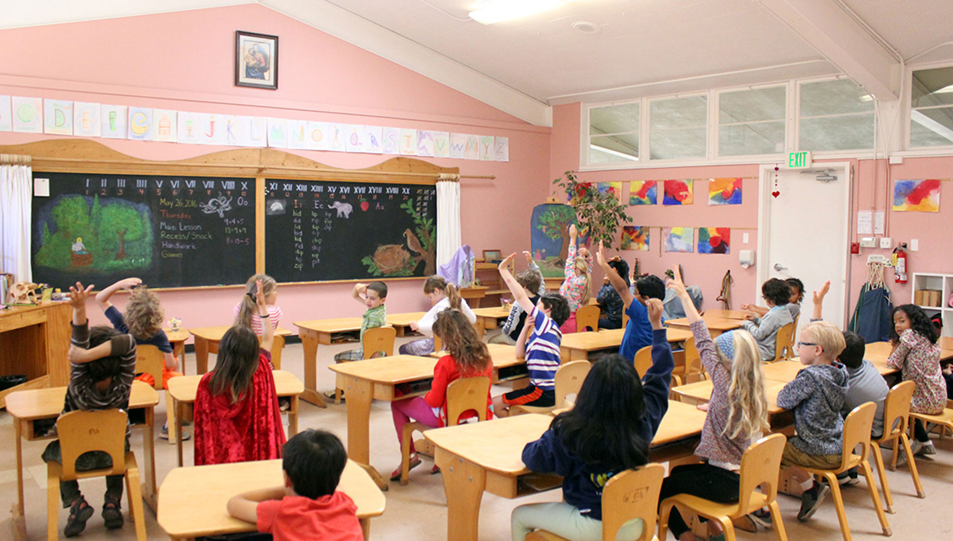 waldorf school classrooms